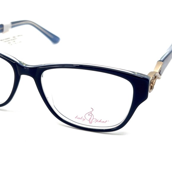 NEW!!!BABY PHAT Eyeglasses BV266 L BLUE Authentic - Picture 6 of 11